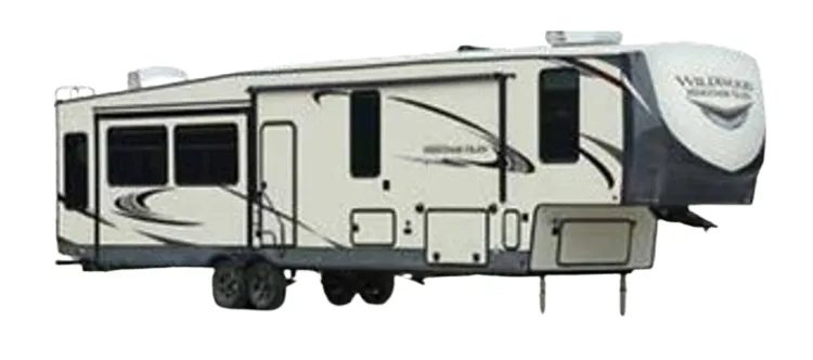 Forest River Wildwood Heritage Glen 356QB exterior