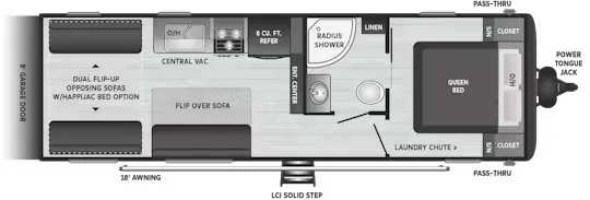 Keystone Hideout 25TH floor plan