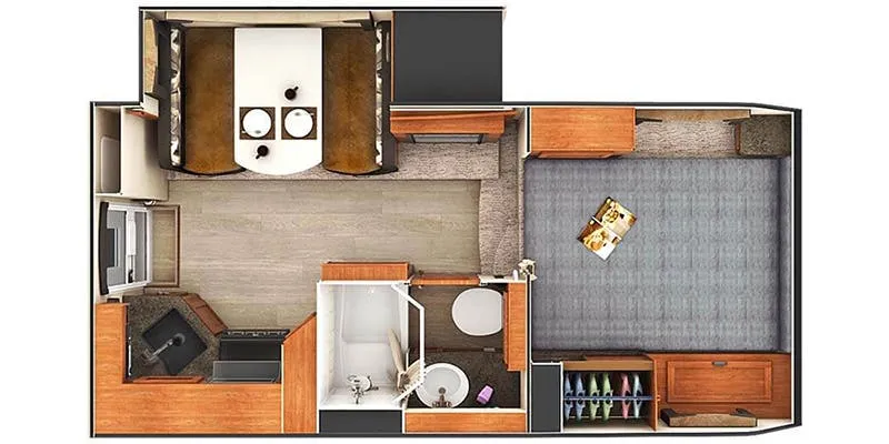 Lance TC 975 floor plan