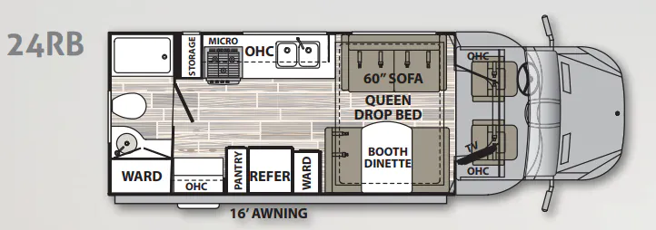 Dynamax Corp Isata 3 Series 24RB floor plan