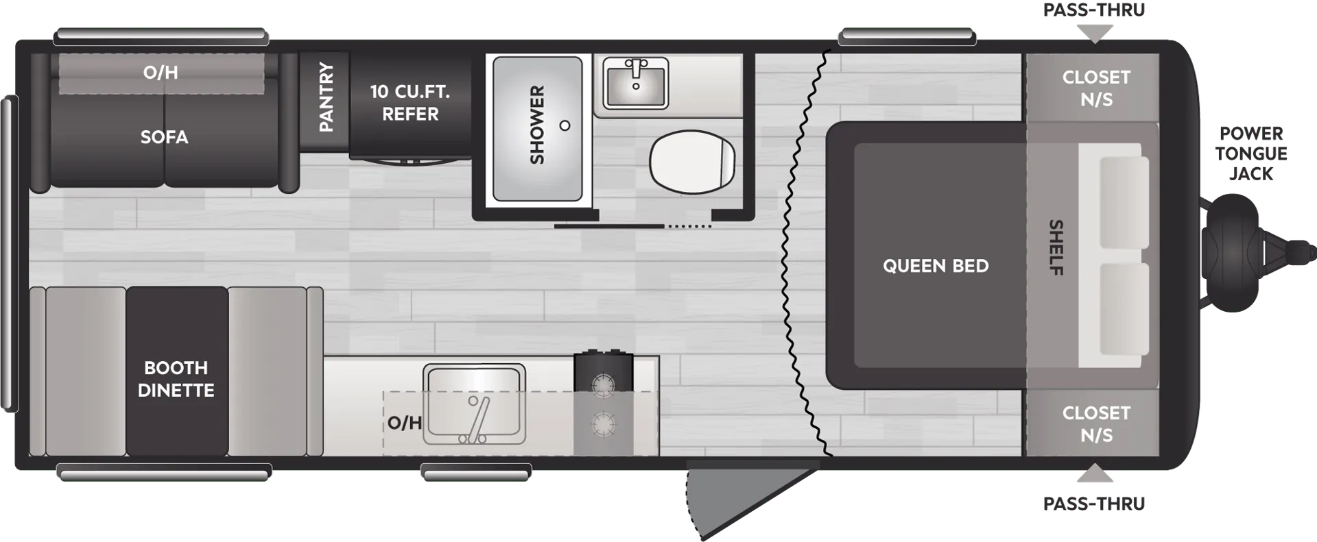 Keystone Springdale Classic Double 200RLCWE floor plan