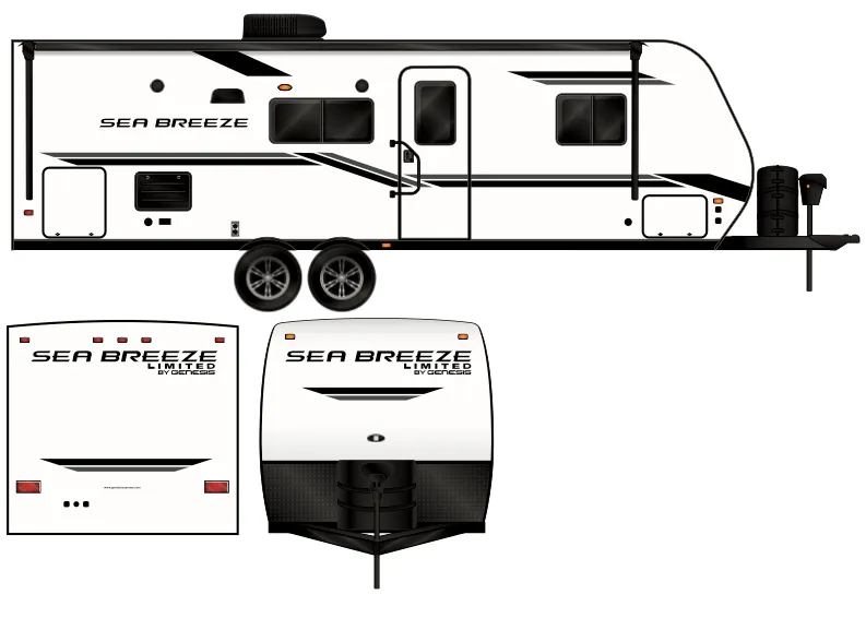 Genesis Supreme Seabreeze 19FSS exterior
