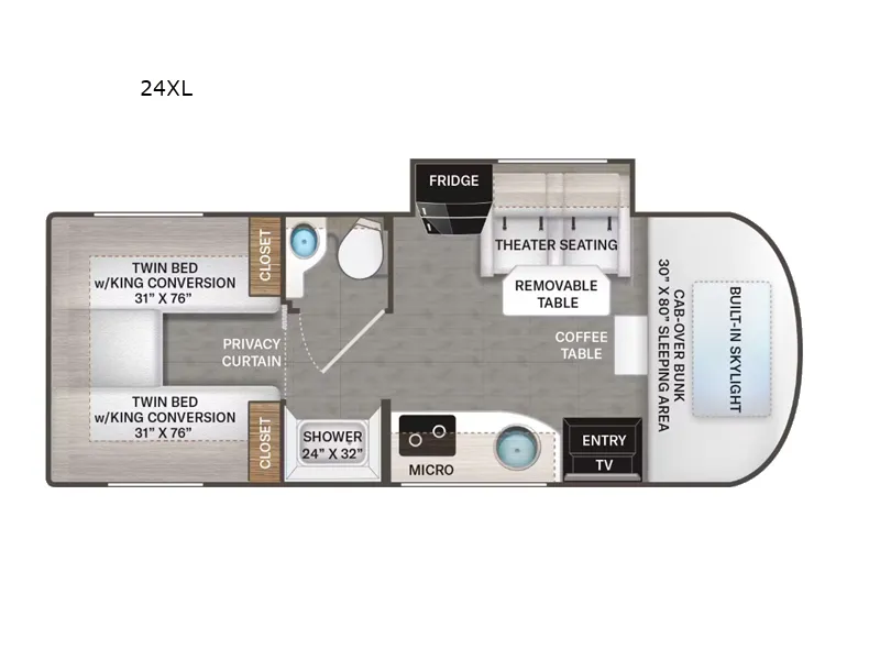 2025 Thor Motor Coach Delano Sprinter 24XL - Photo 3