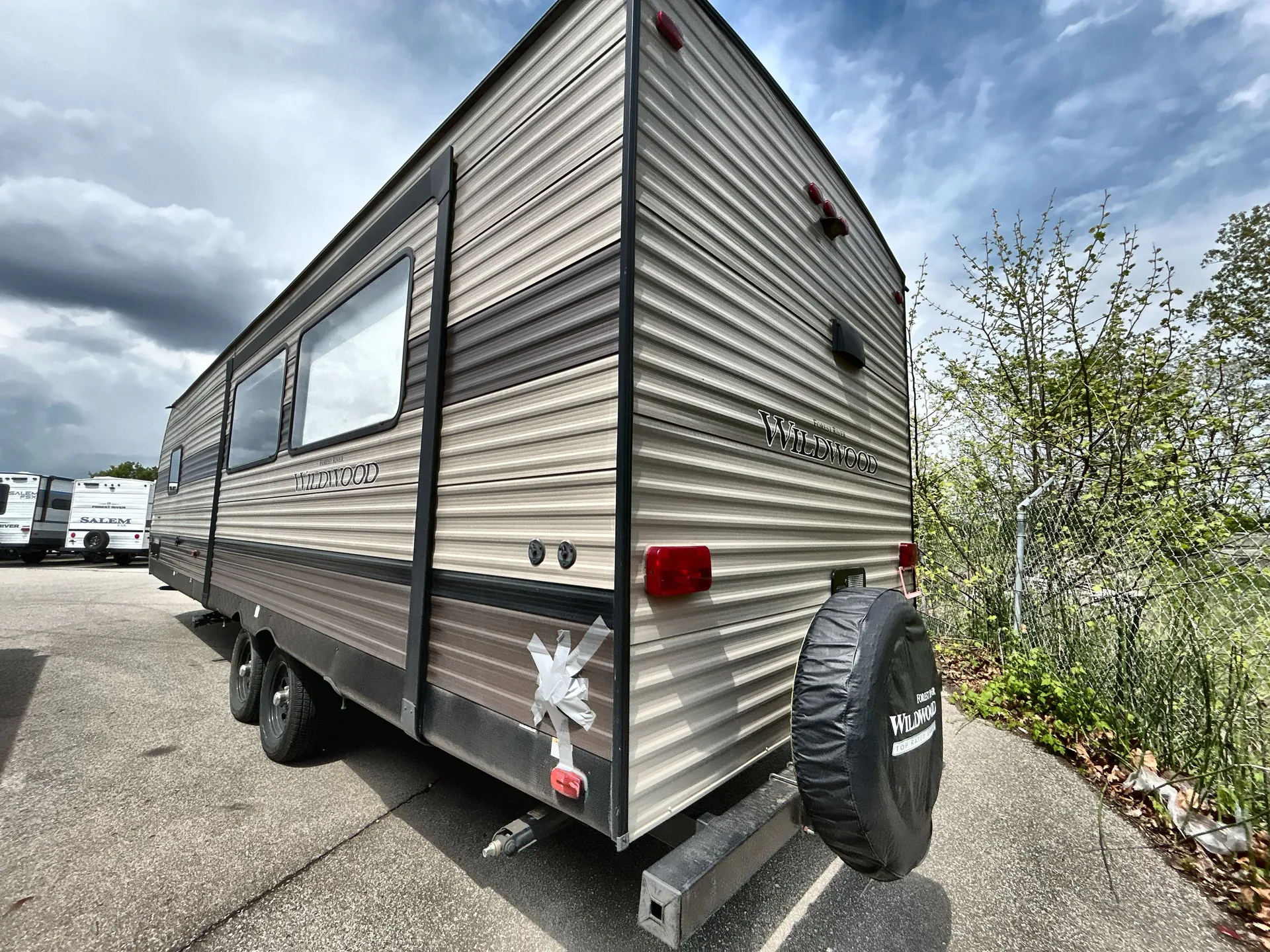 2020 Forest River Wildwood 27RKS — backside