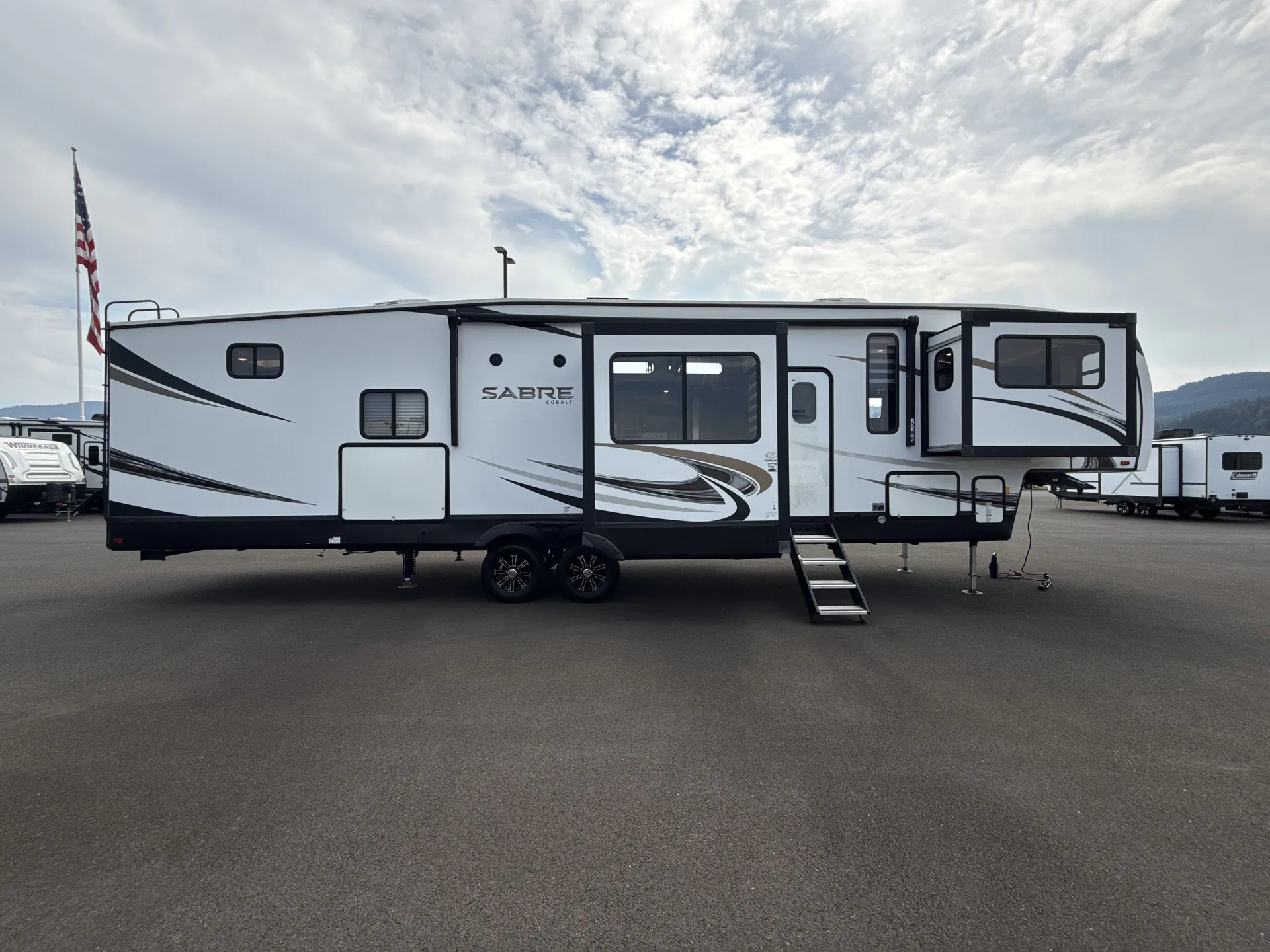 2021 Forest River Sabre 37FLH — campside