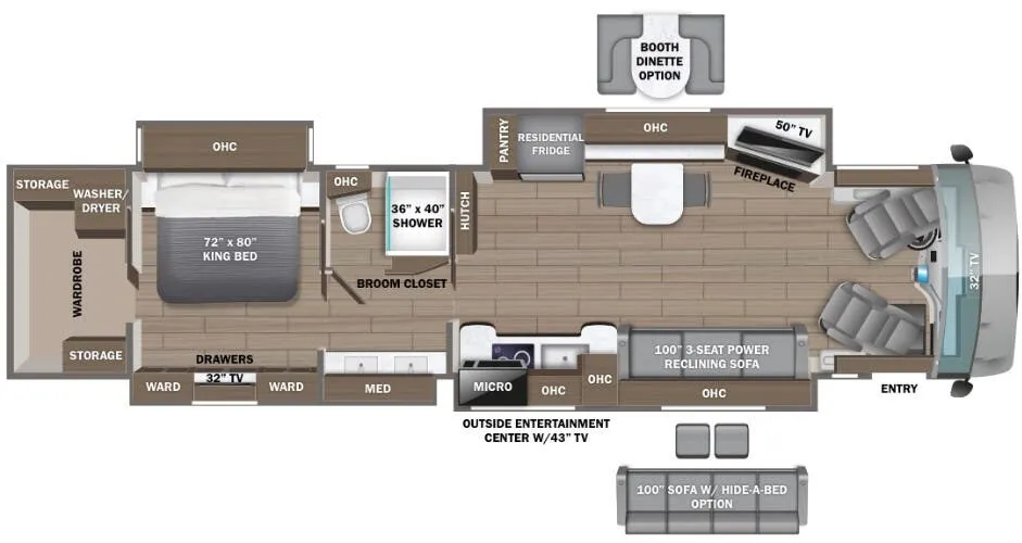 Entegra Coach Anthem 44Z floor plan