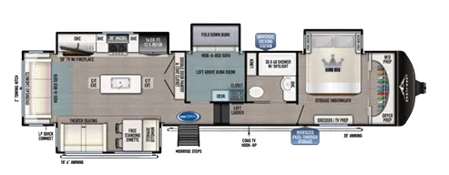 East to West Blackthorn 3800MB floor plan