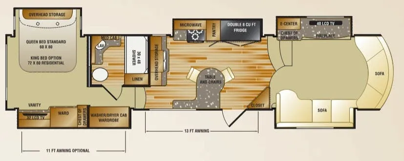 CrossRoads Rushmore LINCOLN floor plan
