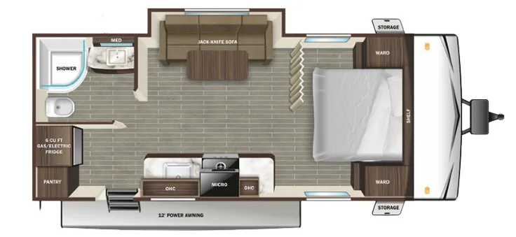 Starcraft Autumn Ridge 20FBS floor plan