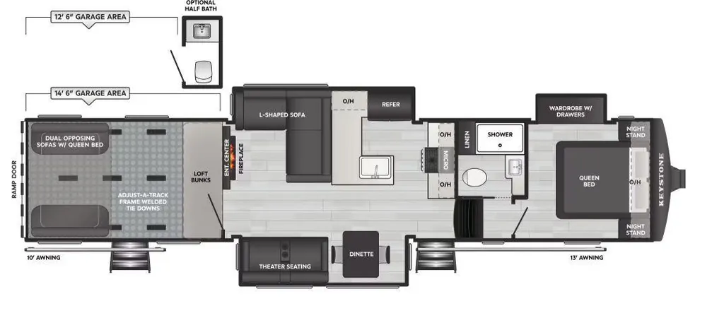 2026 Keystone Raptor 420, Photos photo 47