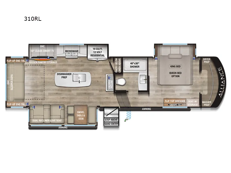 2026 Alliance RV Paradigm 310RL - Photo 3