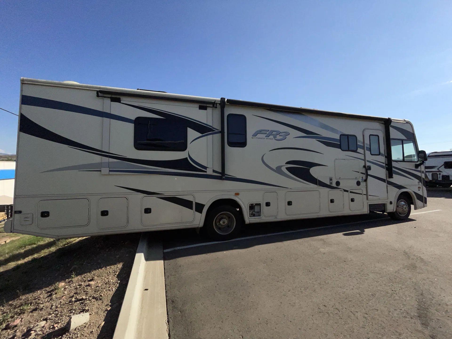 2021 Forest River FR3 34DS — campside