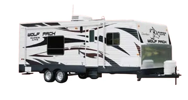 Forest River Cherokee Wolf Pack 23DFWP exterior