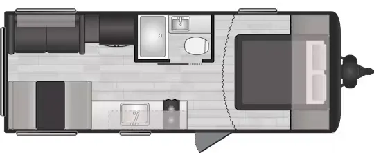 Keystone Springdale Classic 200RLCWE floor plan