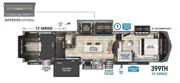 Grand Design Momentum 399TH exterior