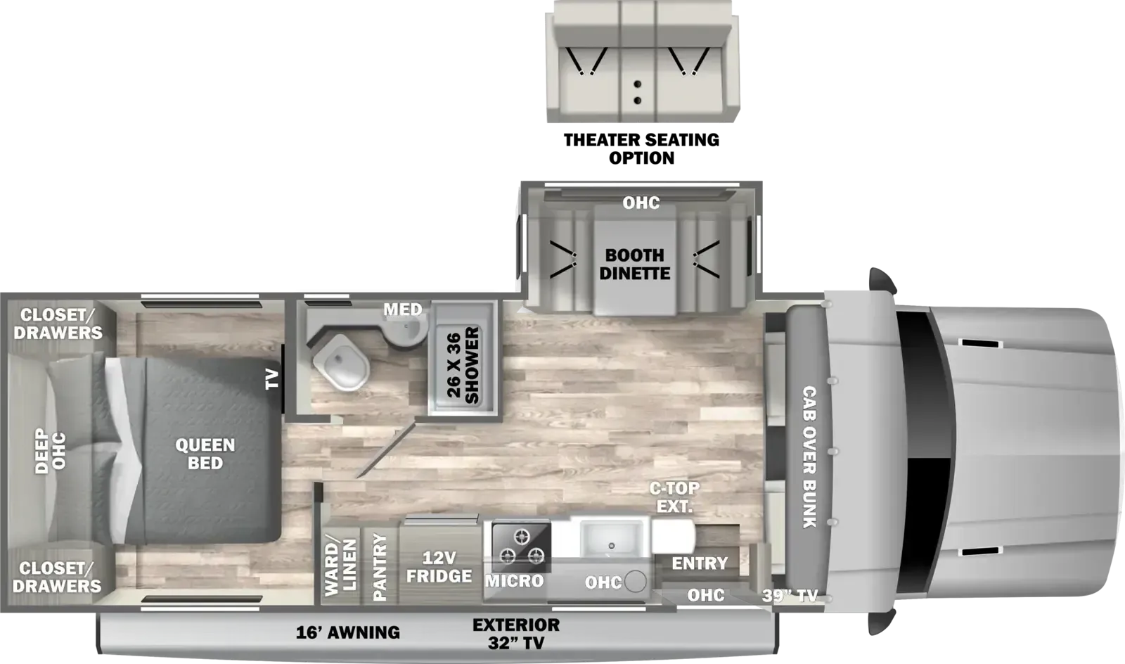 Dynamax Corp Isata 5 Series 28SS floor plan