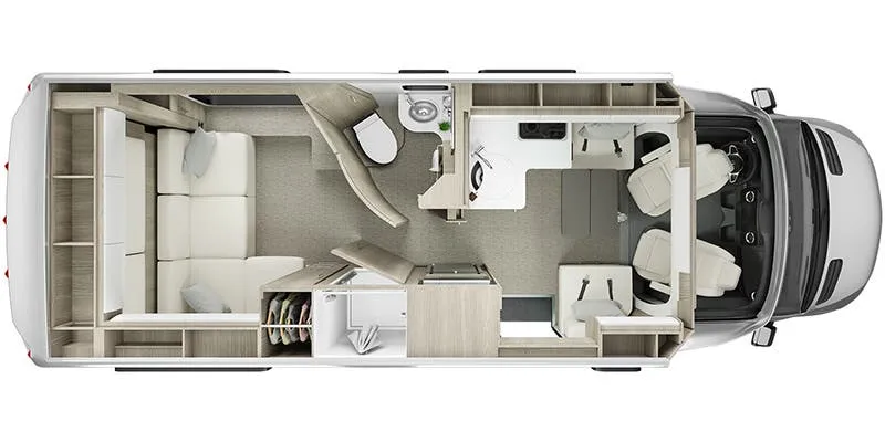 Leisure Travel Unity U24RL floor plan