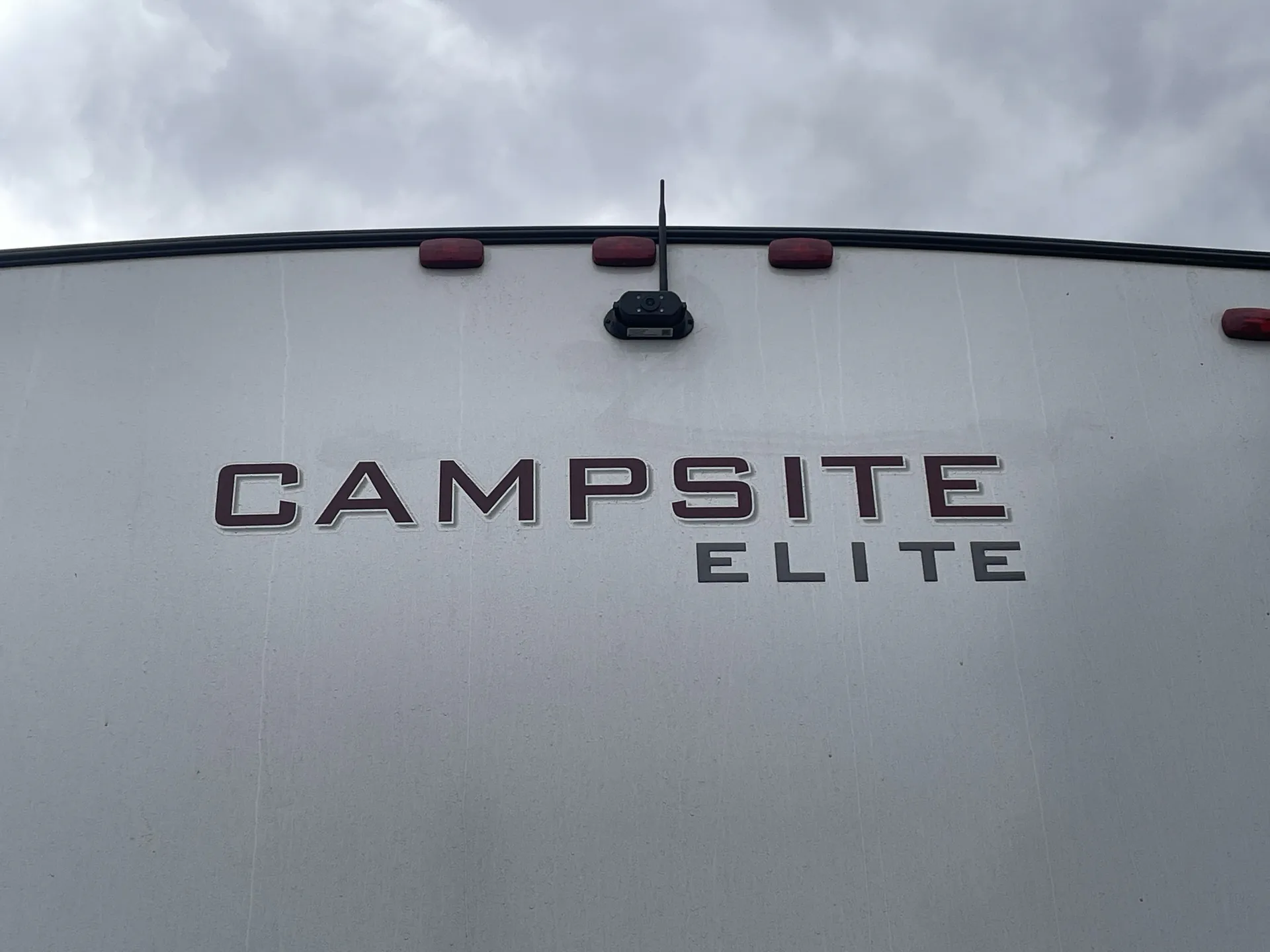 2026 Forest River Campsite Elite 36AK — rear camera prep