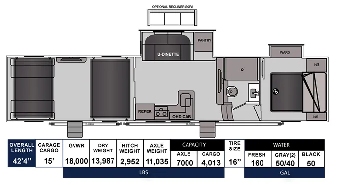 2026 Genesis Supreme Genesis Supreme GCKS395 - Floor plan