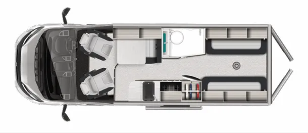 Auto-Trail V-Line S 680 S floor plan