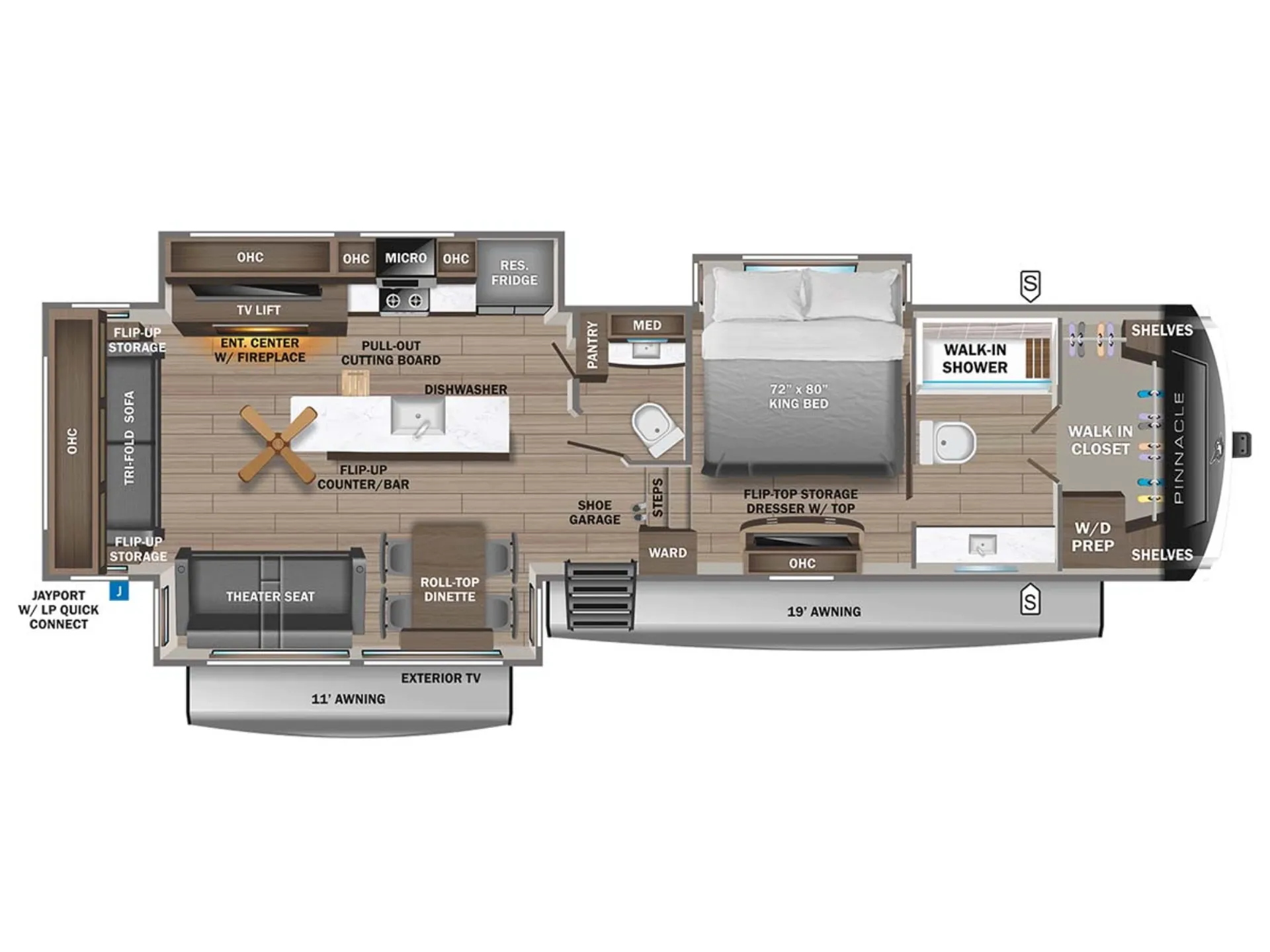 2026 Jayco Pinnacle 36FBTS - Photo 3