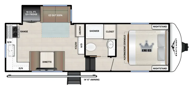 East to West Tandara 235ML floor plan