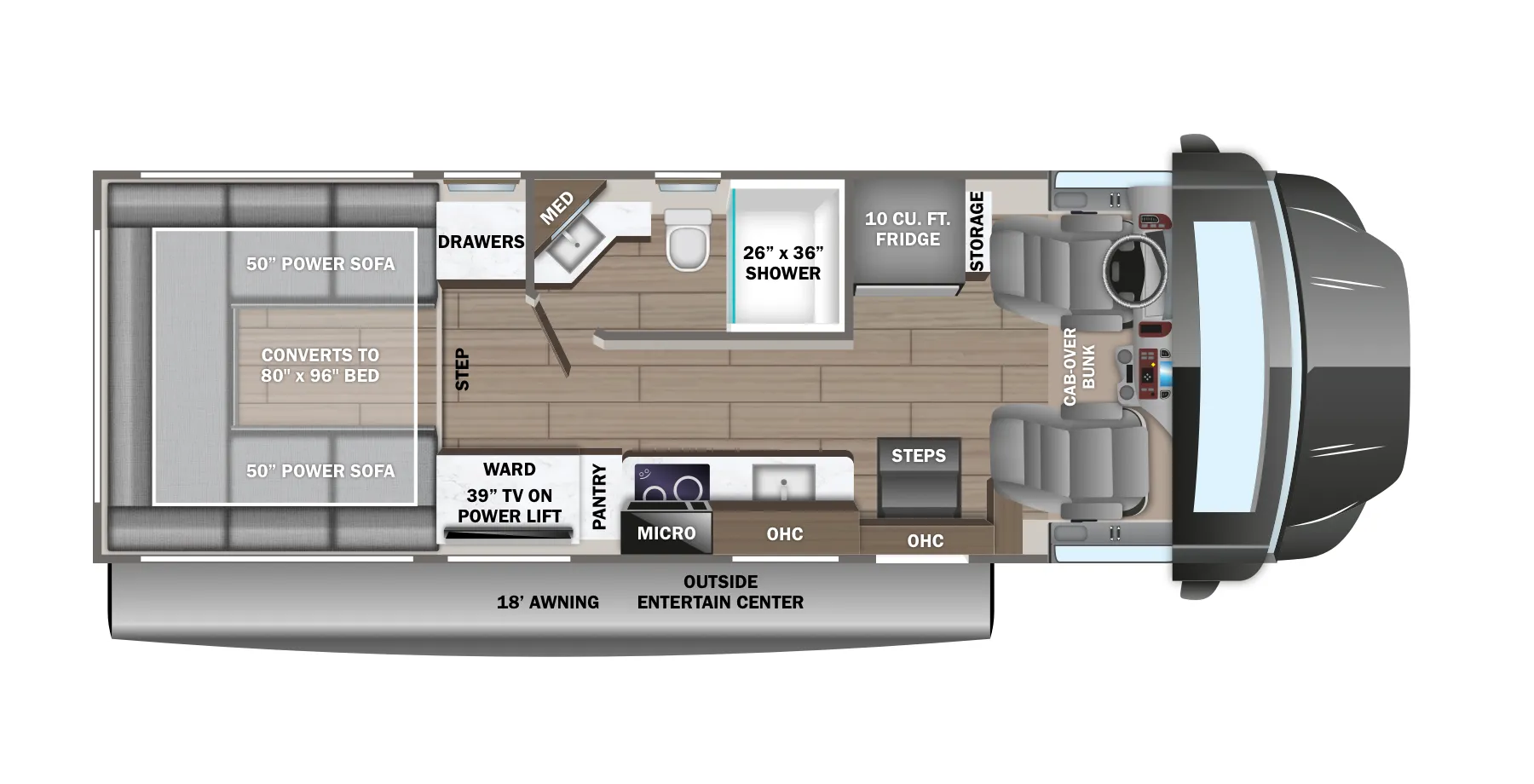 2024 Jayco Seneca XT 29T - Floor plan