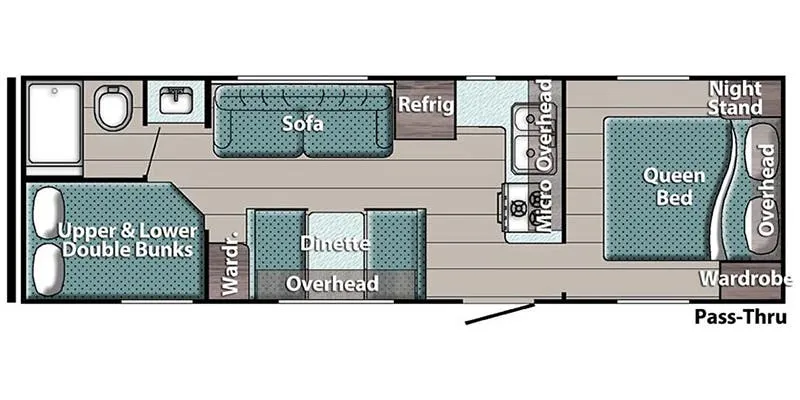 Gulf Stream Innsbruck SE 275FBG floor plan