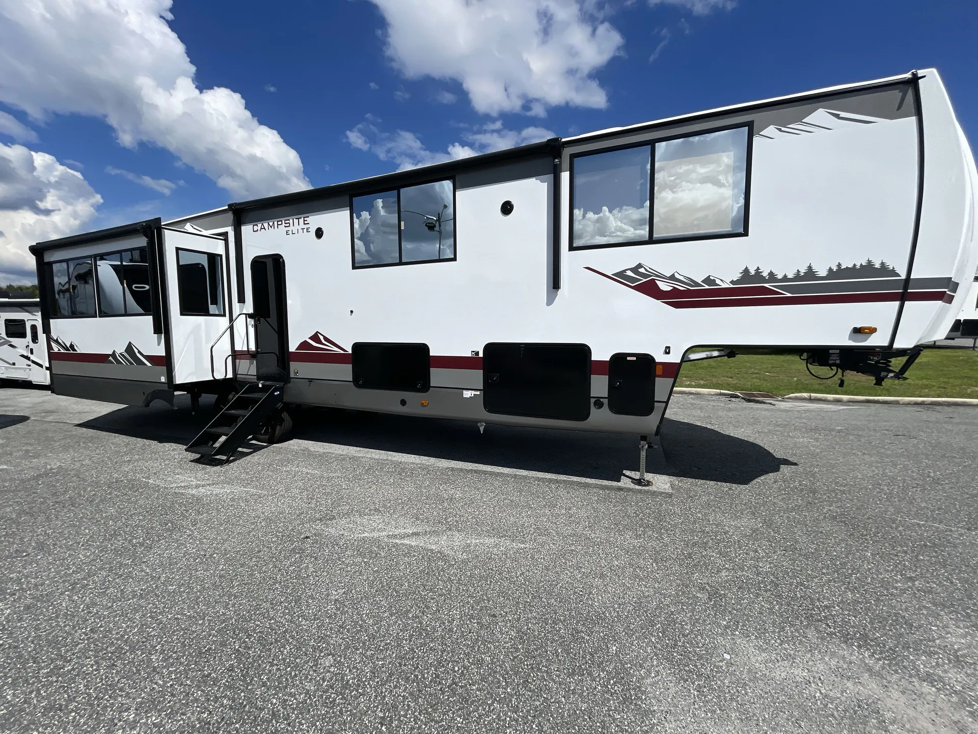 2027 Forest River Campsite Elite 36RF — campside