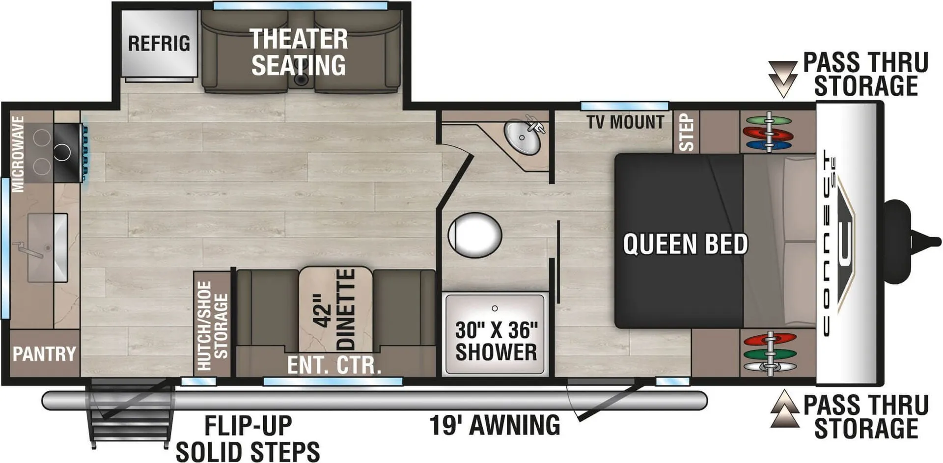 K-Z Connect SE C221RKSE floor plan