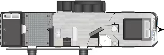 Keystone Carbon 35 floor plan