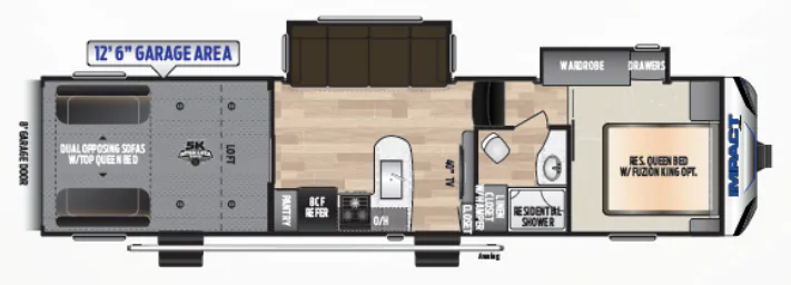 Keystone Impact 351 exterior