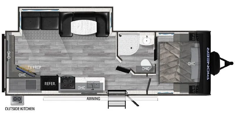 Heartland Pioneer PI RE 275 floor plan