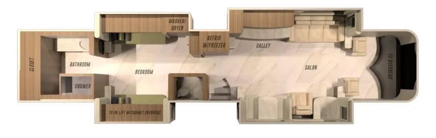 Newell P50 P50 H 1 floor plan