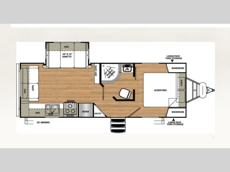 2017 Forest River RV Vibe Extreme Lite 224RLS - Photo 4
