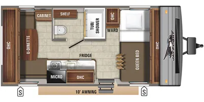 2020 Jayco Jay Flight SLX 7 175RD floor plan