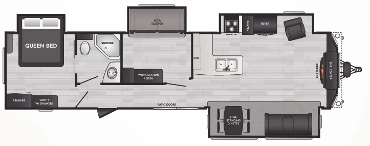 Keystone Residence 40MBNK floor plan