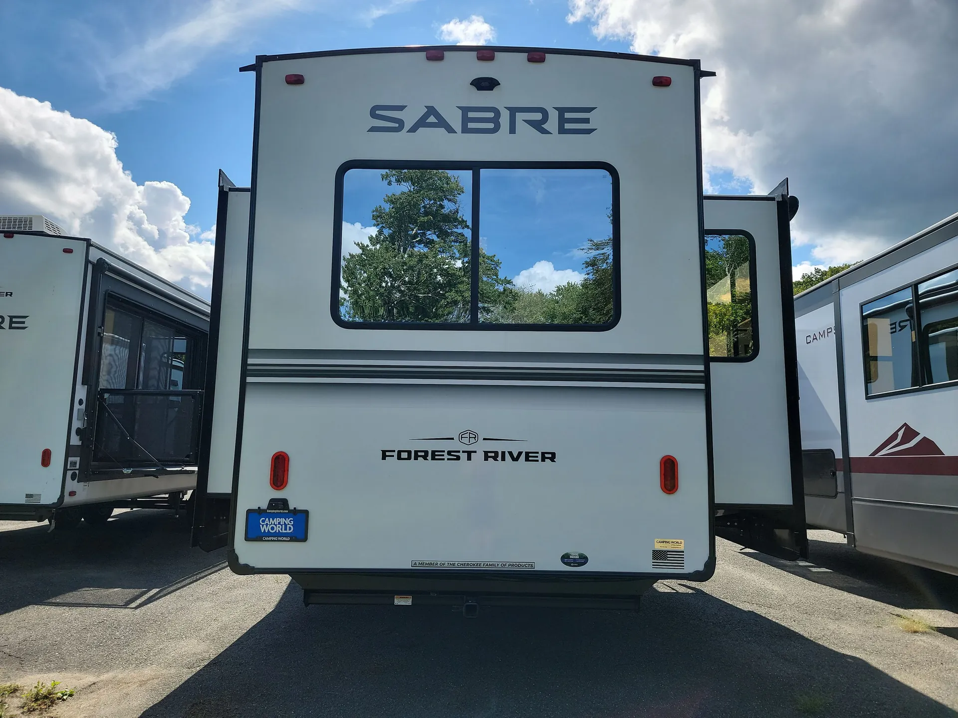 2027 Forest River Sabre 36FLX — backside