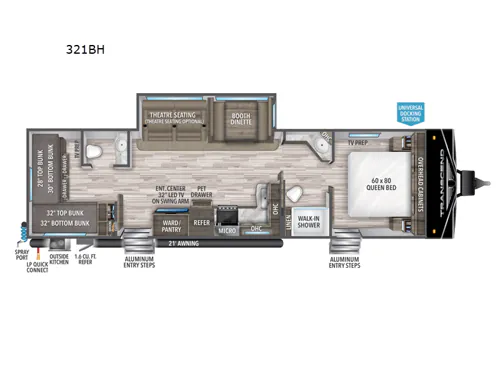 2023 Grand Design Transcend Xplor 321BH, Photos photo 2