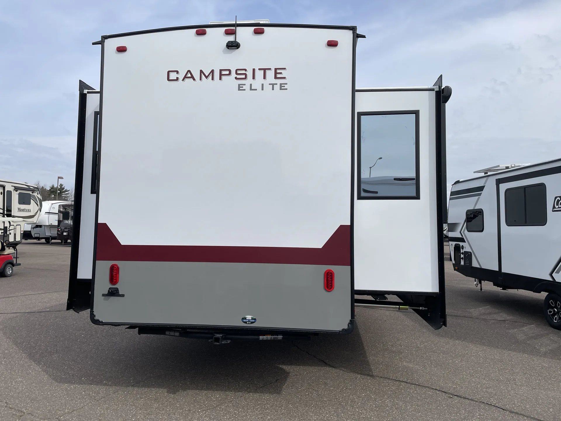 2026 Forest River Campsite Elite 36AK — backside