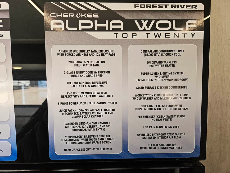 2026 Forest River Cherokee Alpha Wolf 29TB, Photos photo 35
