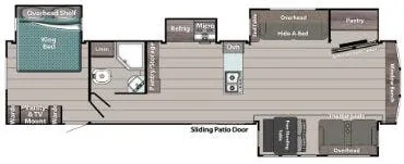 Gulf Stream Conquest Lodge 406FLR floor plan