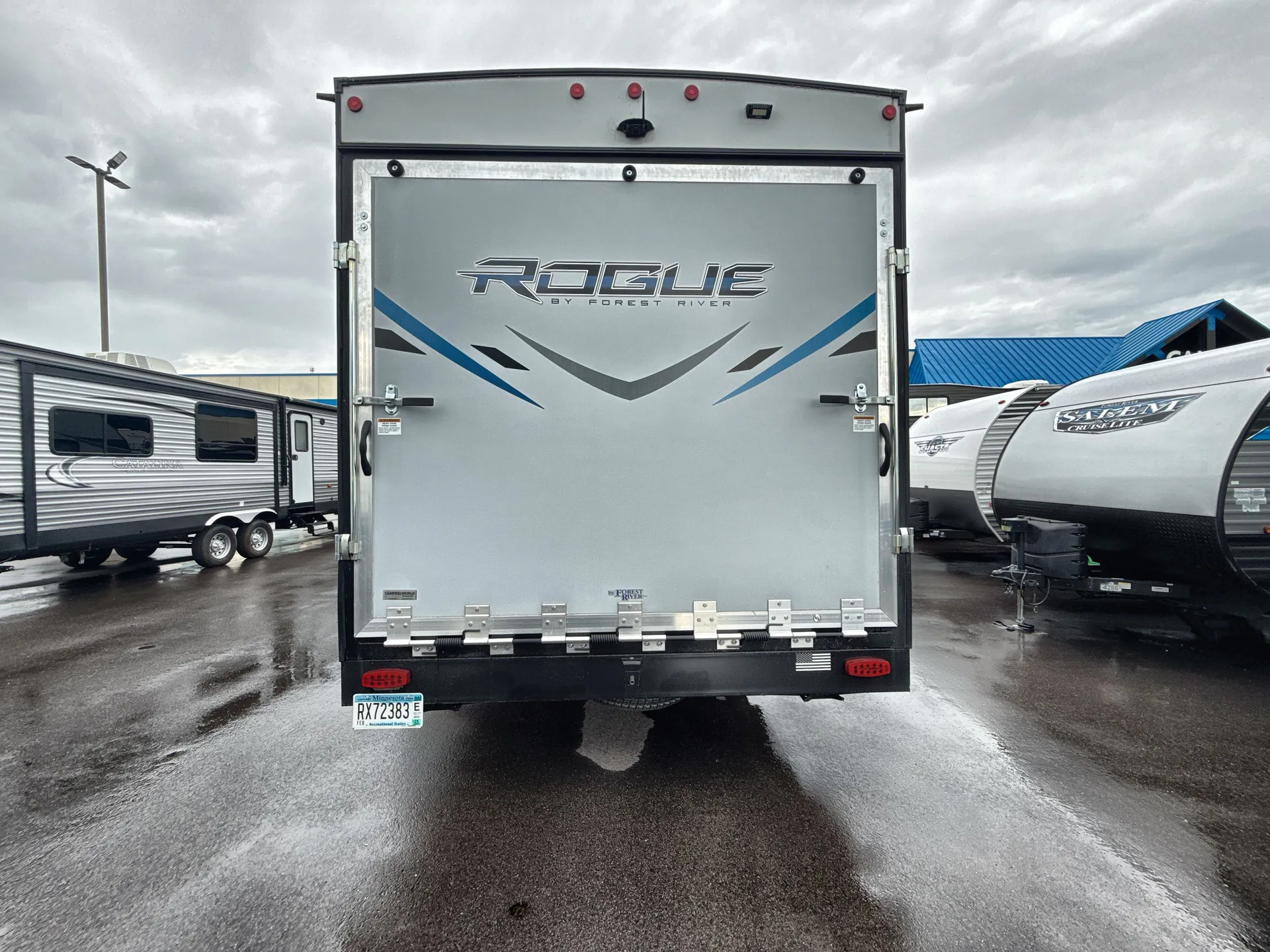 2022 Forest River Vengeance Rogue 26V — backside