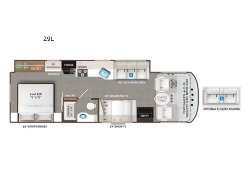 2025 Thor Motor Coach Windsport 29L, Photos photo 2