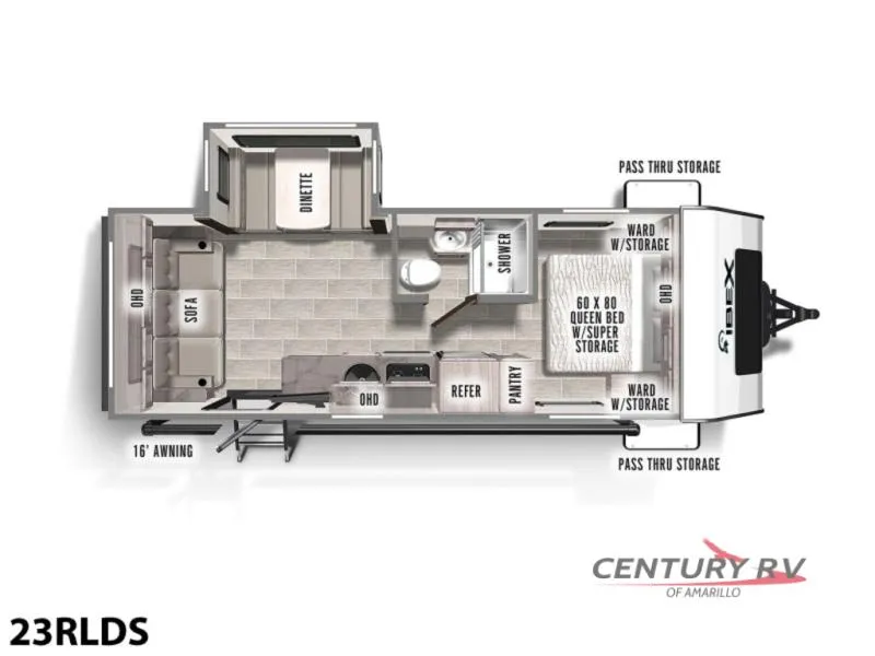 2023 Forest River IBEX 23RLDS - Photo 3