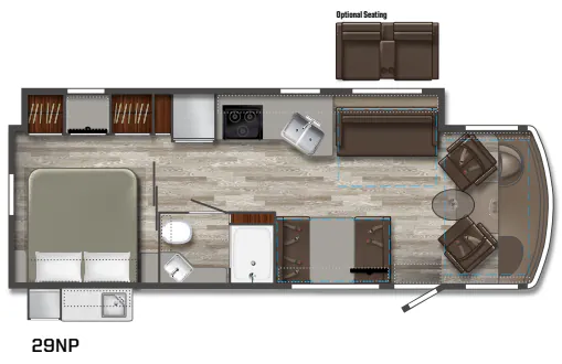 Winnebago Vista NPF 29NP floor plan