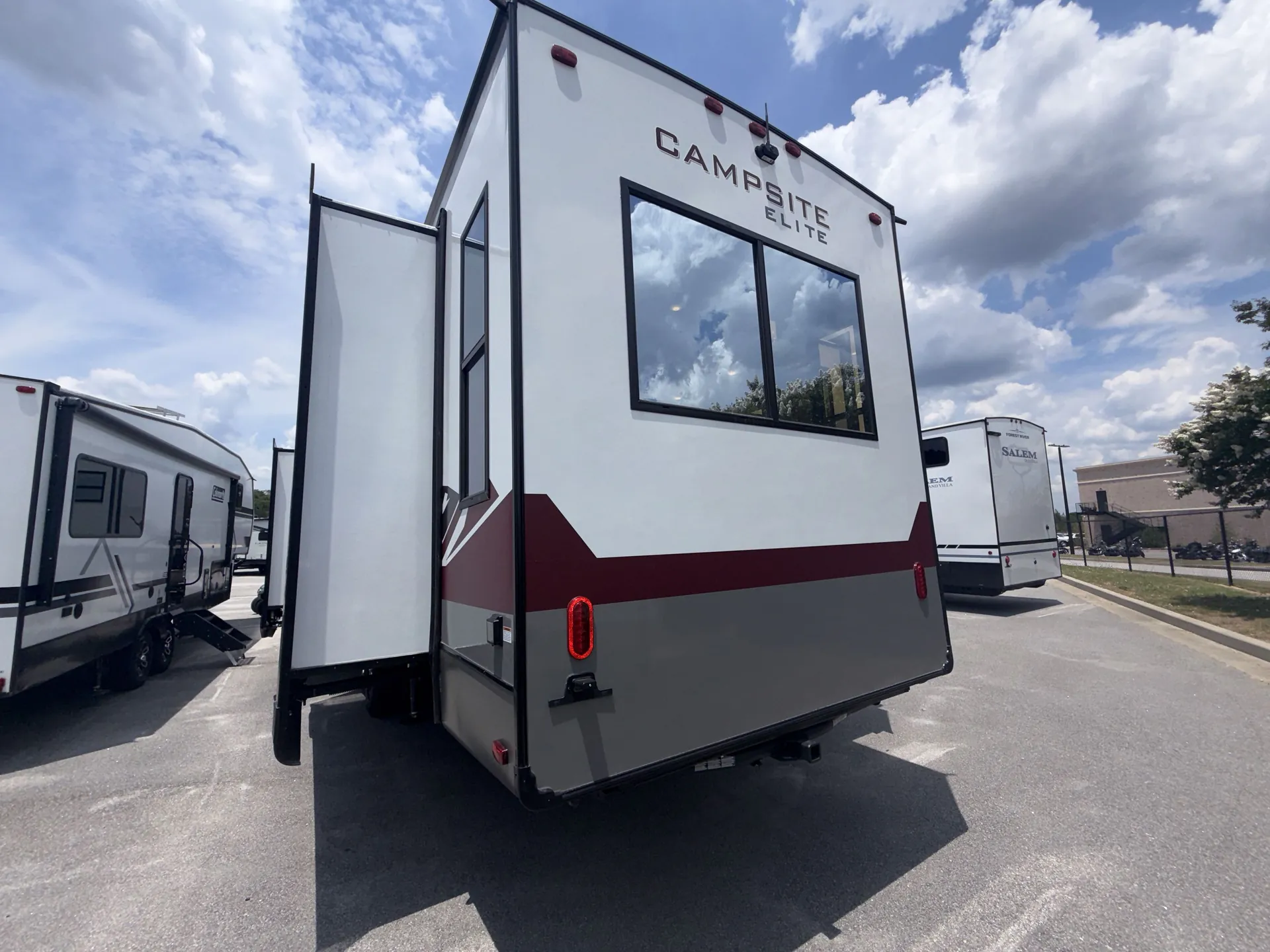 2026 Forest River Campsite Elite 36RF — backside
