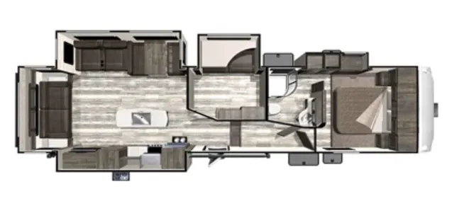 Highland Ridge Mesa Ridge Limited MF335MBH exterior