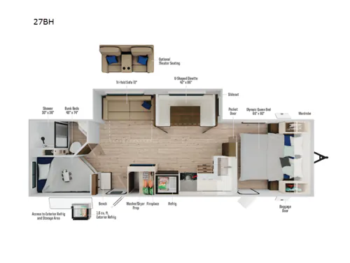 2026 Winnebago Access 27BH - Photo 3