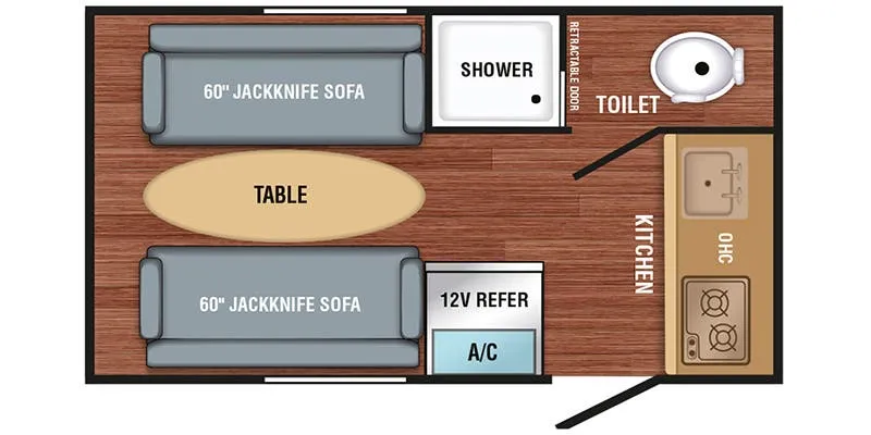 Braxton Creek Bushwhacker Plus 15DS floor plan